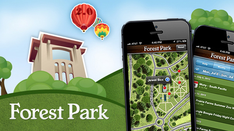 We provided mobile app development services for Forest Park, creating a mobile-friendly park map.