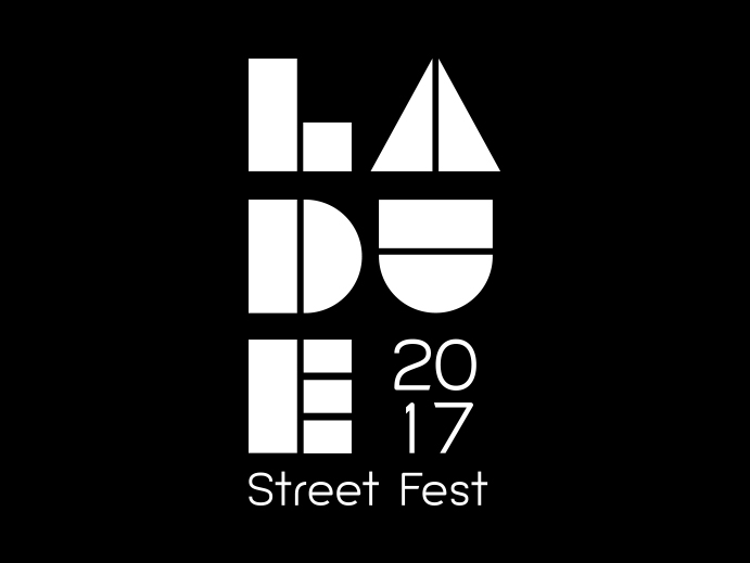 Laude Street Fest 2017 logo, option 2.