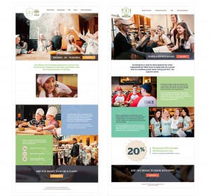 We designed two mobile responsive landing pages for Panera Bread Company to promote their Panera Fundraising and Bakers in Training events. The landing pages were developed to allow users to register for events, and it ties directly in with the web application that was developed to manage the events.