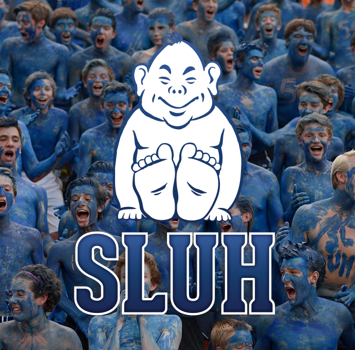 sluh logo design