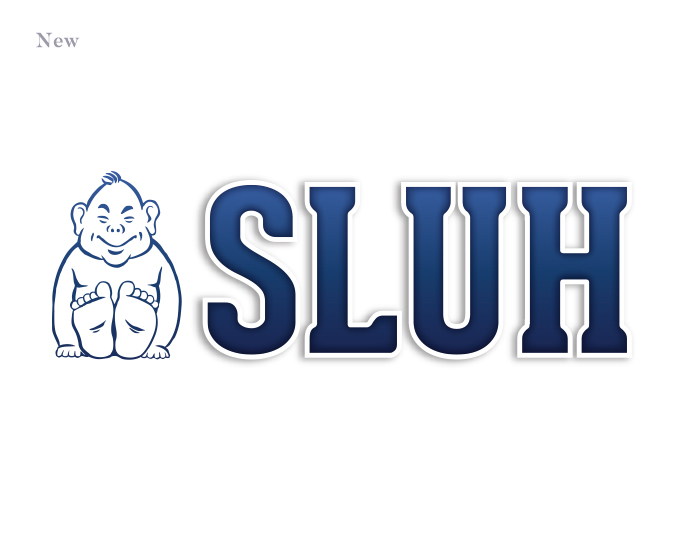 sluh logo design