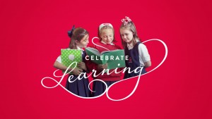 Celebrate Learning was featured in the messaging of Visitation Academy's lower school.