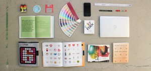 Tools of the trade at a digital marketing, branding, and web design firm.