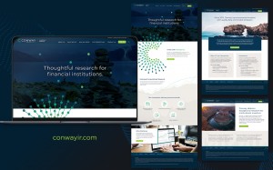 conway investment research web design and development