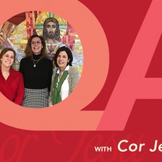 Katie Thiemann, Cynthia Wilhelm and Colleen Barry from Cor Jesu.