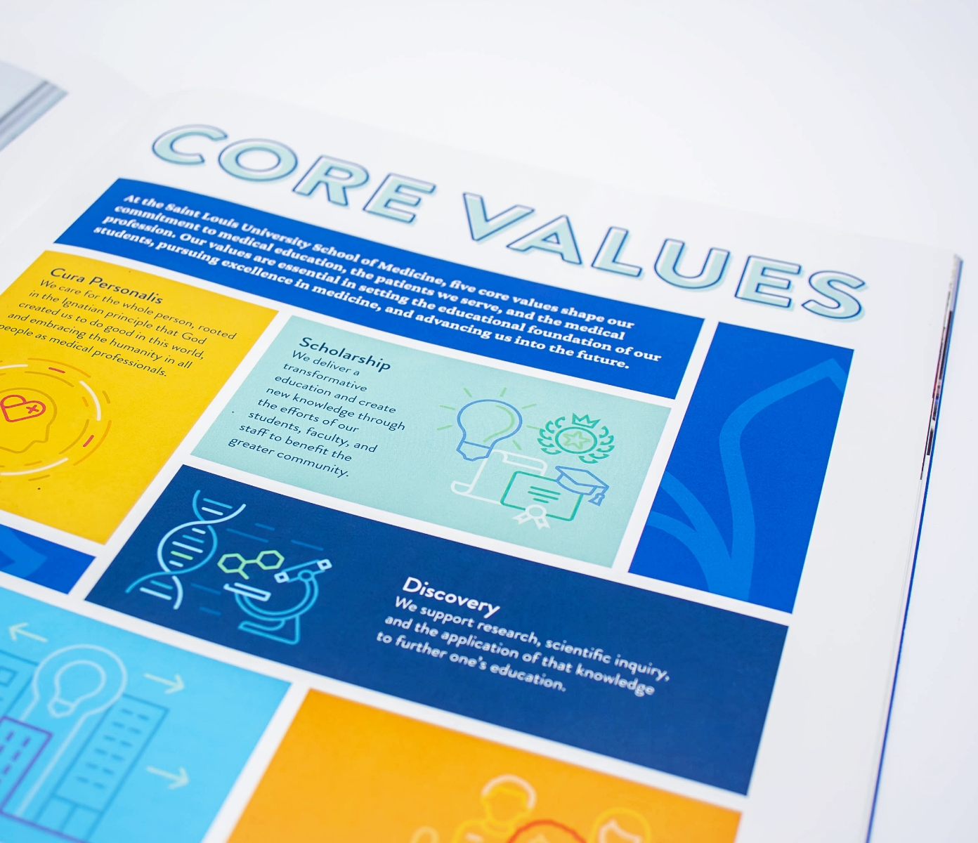 Saint Louis University School of Medicine Grand Rounds Magazine Core Values