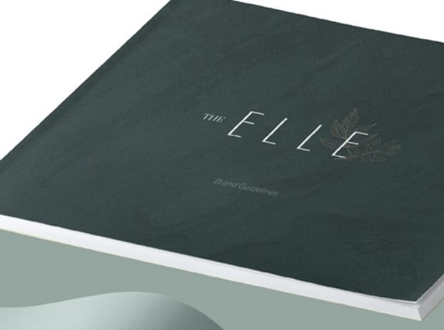 branded collateral for The Elle Apartments