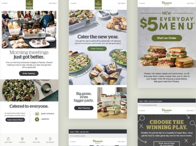 Targeted Email Marketing Services for Panera