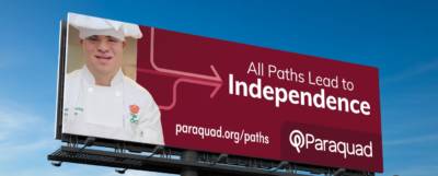 picture of a brand exposure billboard for Paraquad