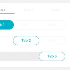 Ux design system tabs